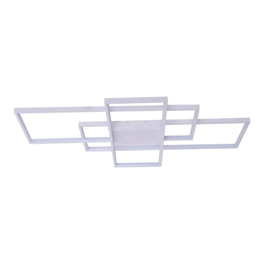 LED lustr s dálkovým ovládáním LANDEN 184W, 3 Elements, Studené/Teplé/Neutrální světlo, Stmívatelné, Bílá