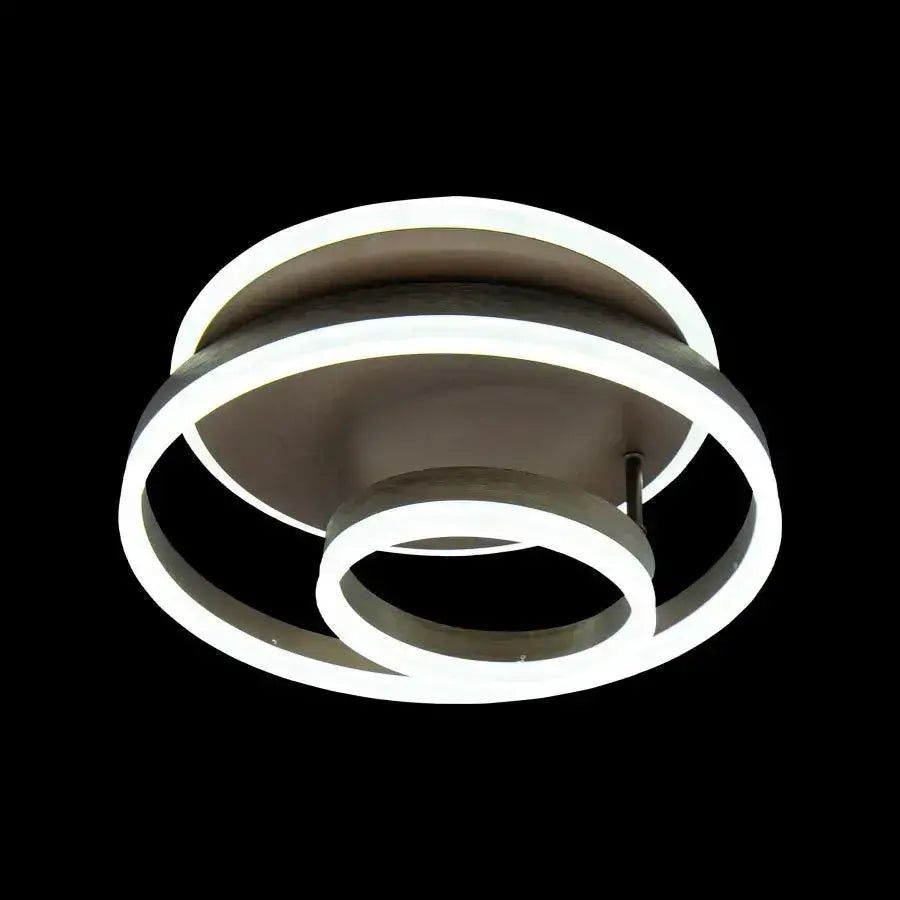 LED CHANDIER s dálkovým ovládáním Ange, 110 W, Brown, Acryl, Daisy