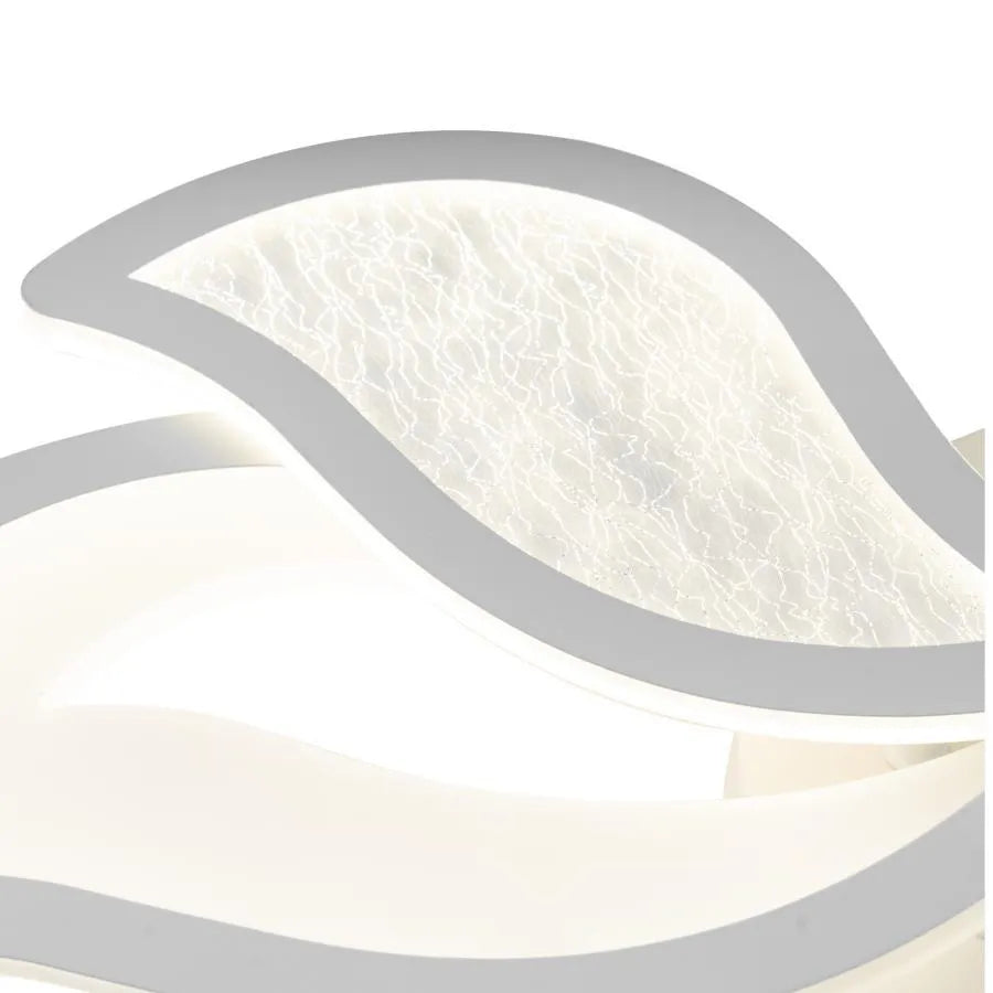 LED lustr s dálkovým ovládáním KYLEN 144W, 6 prvků, studené/teplé/neutrální světlo, stmívatelné, bílá