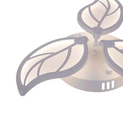 LED lustr s dálkovým ovládáním Laurice, 33W, 3 okvětních lístků, chladný/horký/neutrální světlo, nestabilní, bílý