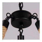 Chtíče rustikální 6x E27 kruhový kruhový kruhový