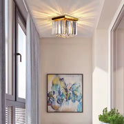 Crystal Martinez Linear Luxe, průměr 35 cm, 4x E14, lesklé zlato