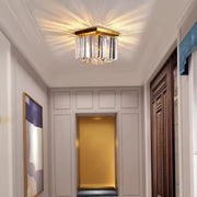 Crystal Martinez Linear Luxe, průměr 35 cm, 4x E14, lesklé zlato