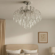 Cristal Chandier Ego 5x E27, průměr 47 cm, lesklý chrom