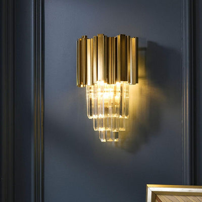 BLOIS Piccolo Crystal Lustr Light, 2xE14, Gold
