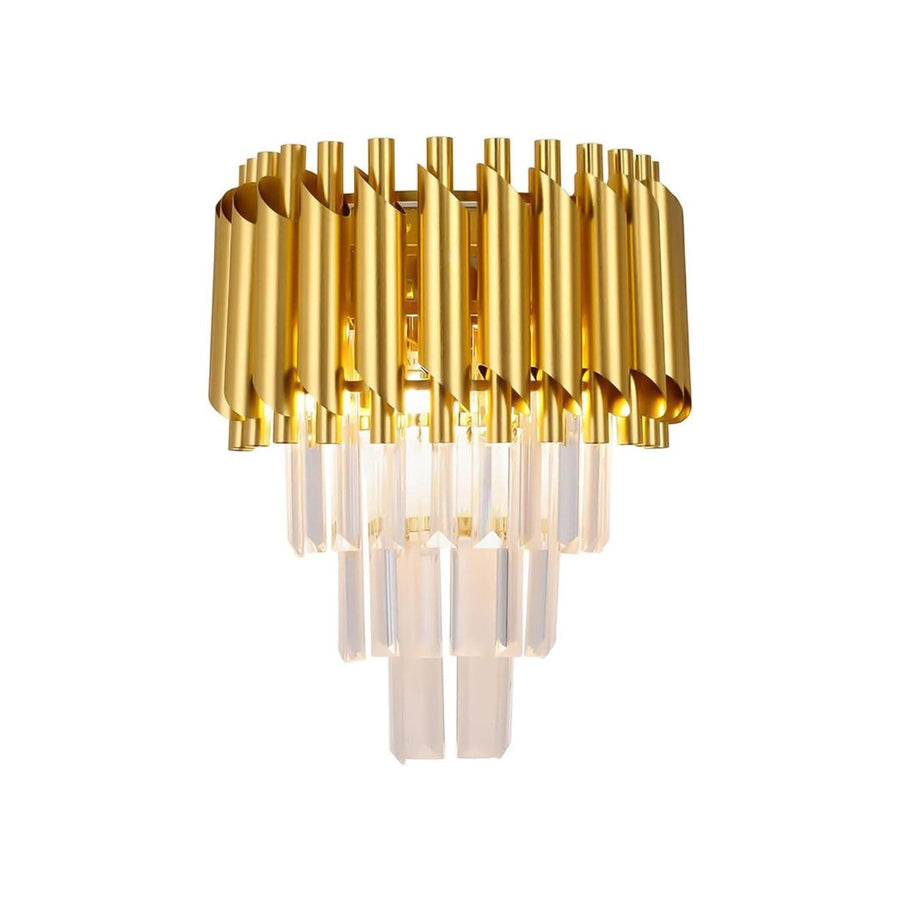 VERSAILLES Piccolo Crystal Lustr Light, 2xE14, Gold