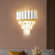 VERSAILLES Piccolo Crystal Lustr Light, 2xE14, White