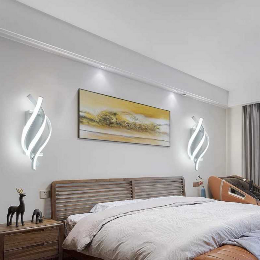 Reid LED nástěnné svítidlo 45W, studené/teplé/neutrální světlo, bílá