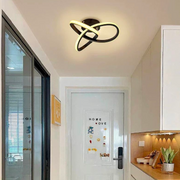 LED LED Vertex Infinitum, 42W, 2 kruhy, studené/horké/neutrální světlo, černá