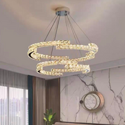 Lulus LED Crystal s dálkovým ovládáním stříbrného stříbrného latifahu