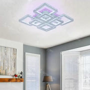LED CHANDIER s Leila Remote Control, 362W, White, Daisy, RGB