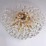 Crystal Chandier Minoet 4x G9, průměr 35 cm, lesklé zlato