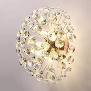 Crystal Chandier Minoet 4x G9, průměr 35 cm, lesklé zlato