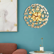 Crystal Chandier Minoet 4x G9, průměr 35 cm, lesklé zlato