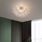 Rondo Vivace Crystal Chandelier, 6x G9, 49 cm, Chrome
