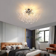 Rondo Vivace Crystal Chandelier, 6x G9, 49 cm, Chrome