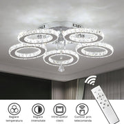 LED chtíč s dálkovým ovládáním a Crystal Anubis 61W