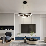 LED LED LED AMELIA 4000K 31W 49,9 cm černá