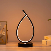 LED LED Genesis Lamp, 10W, Cold/Hot/Neutrální světlo, kov a akrylové, černé