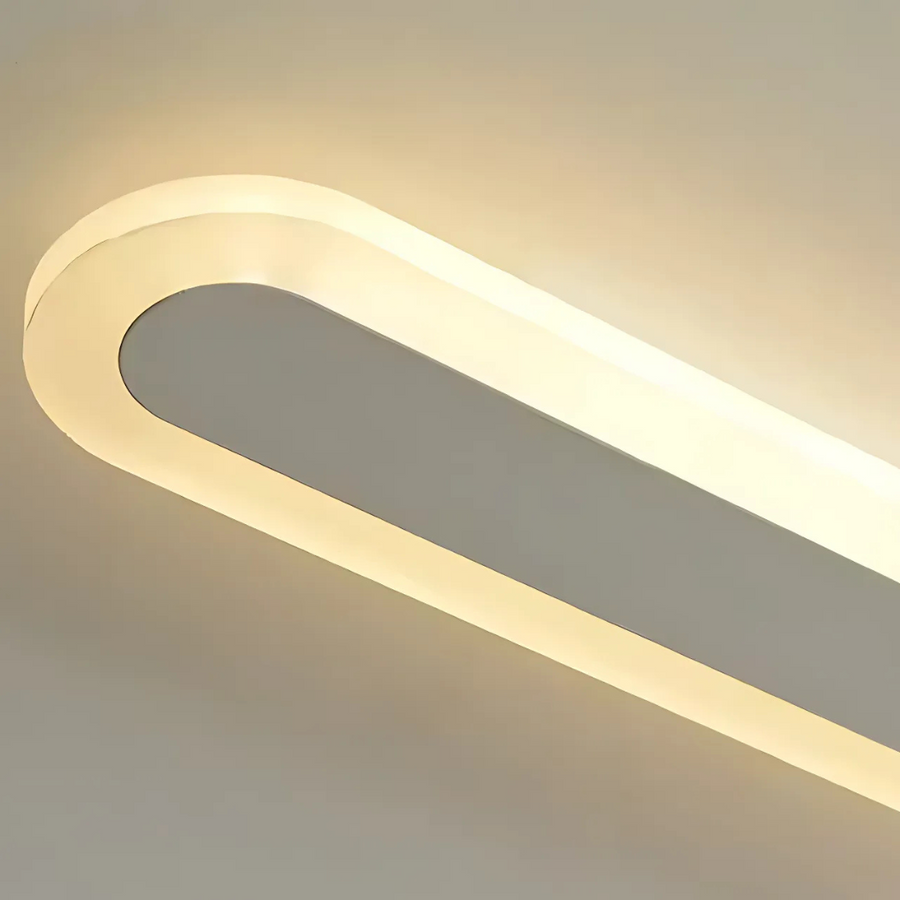 SUHA Venkovní nástěnné LED svítidlo, délka 60 cm, 8W, IP65, kov, lineární, bílá