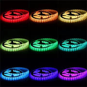Sada LED pásků 2835 s dálkovým ovládáním, RGB, 10W/m, 5m, IP44
