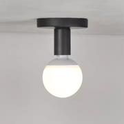 MODERNISTICKÝ Lustr Mono 1x E27, Černý, Moderní Design