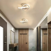 LED LED Vertex Infinitum, 42W, 2 kruhy, studené/horké/neutrální světlo, bílá