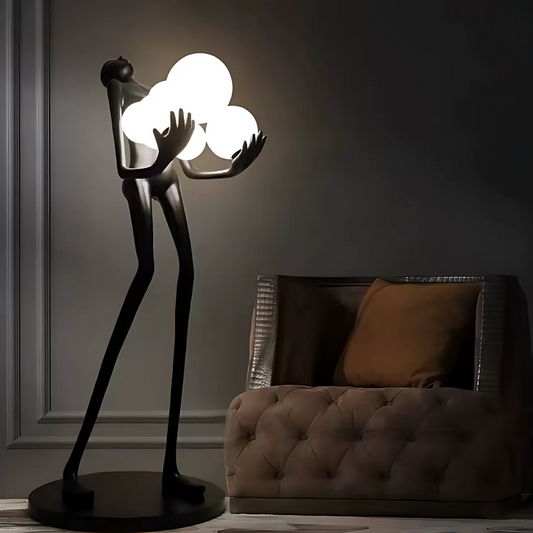Lampa do obývacího pokoje Eleganza, 6x G9, černá