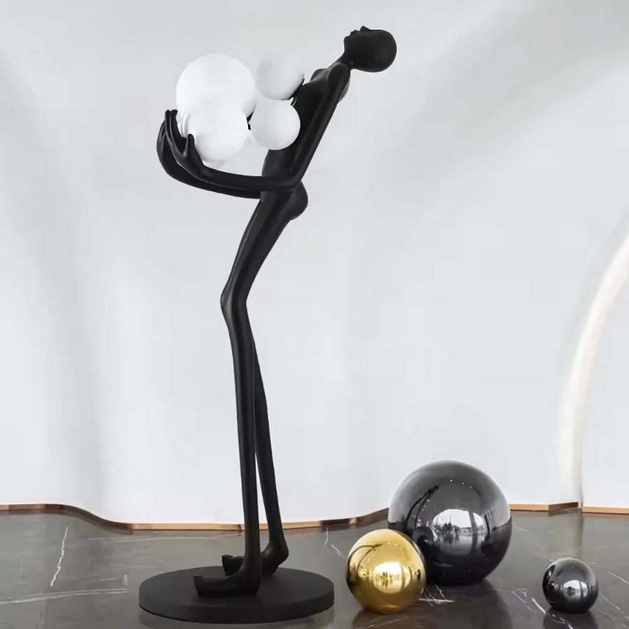 Lampa do obývacího pokoje Eleganza, 6x G9, černá