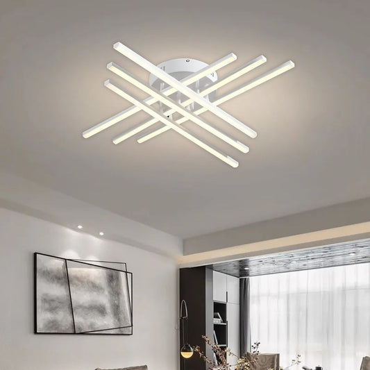 LED lustr GIO, 82W, studené/teplé/neutrální světlo, bílý
