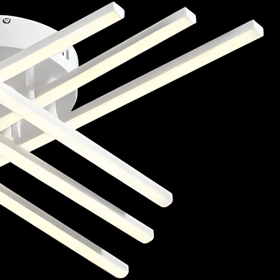 LED lustr GIO, 82W, studené/teplé/neutrální světlo, bílý