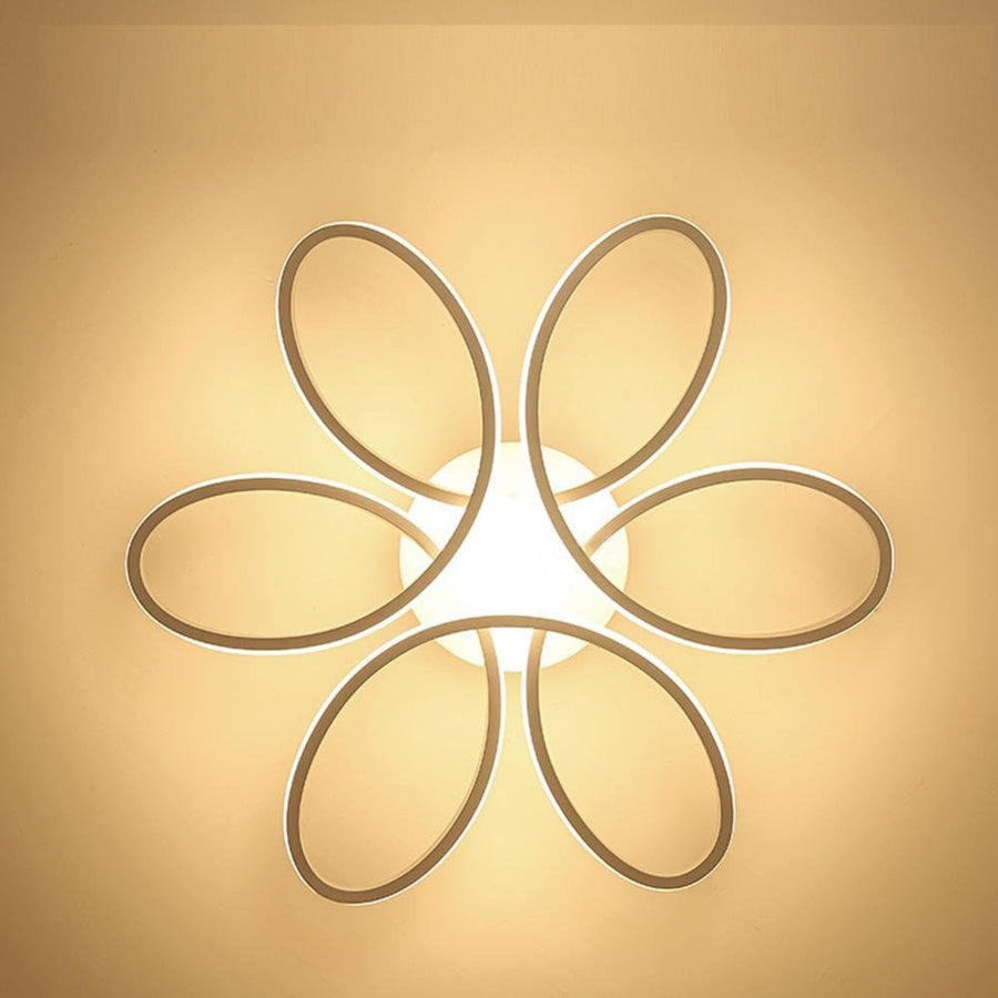 LED lustr s dálkovým ovládáním ELIZA, 65W, Studené/Teplé/Neutrální světlo, Stmívatelné, Bílá
