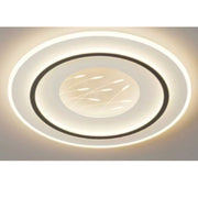 LED CHANDIER s linií dálkového ovládání Eleganza, 125W, 2 kruhy, studené/horké/neutrální světlo, nestabilní, černé