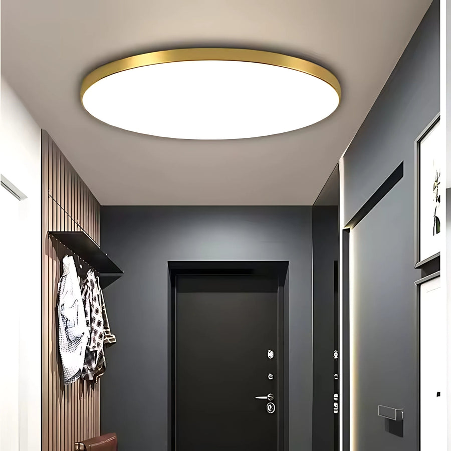 LED solis 37cm 32w stropy Neutrální zlato