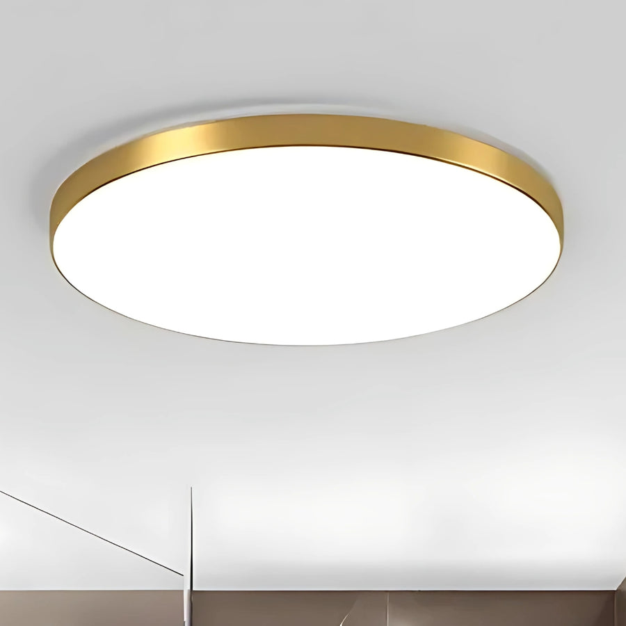 LED solis 37cm 32w stropy Neutrální zlato