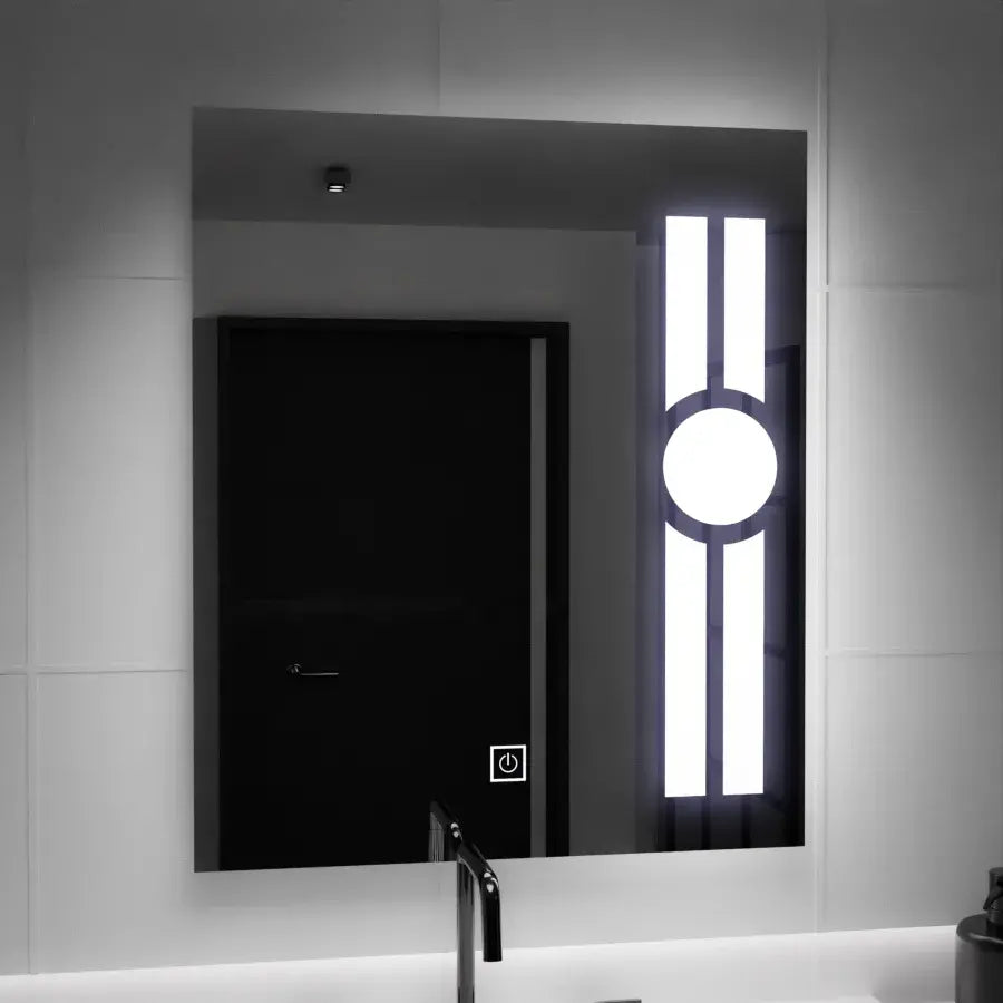 Zrcadlo LED obdélníkový 60x80cm GetAme Touch
