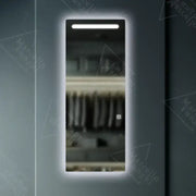 Obdélníkový LED zrcadlo 60x150 cm Marcello Touch Dression Couture