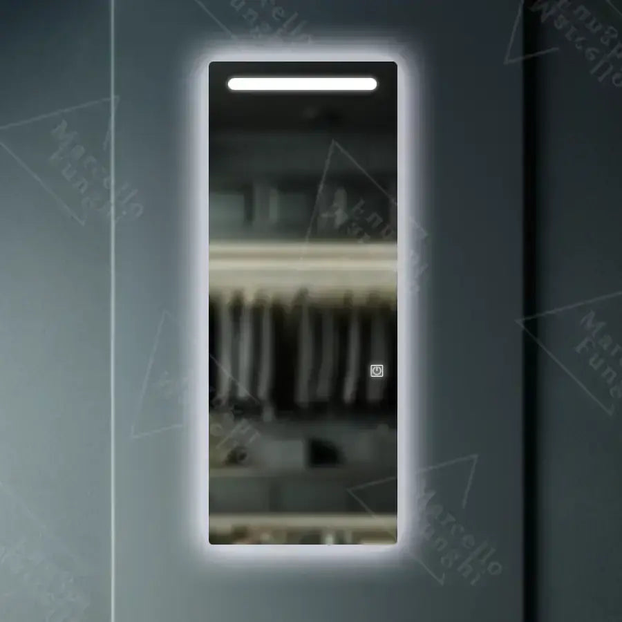 Obdélníkové LED zrcadlo, 60x150cm, Marcello Touch Dressing Couture