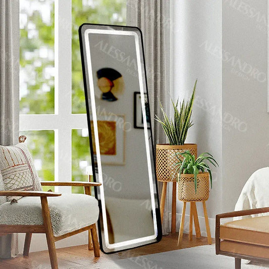 Obdélníkové LED zrcadlo, 45x140cm, Marcello Touch, Toaletní Couture