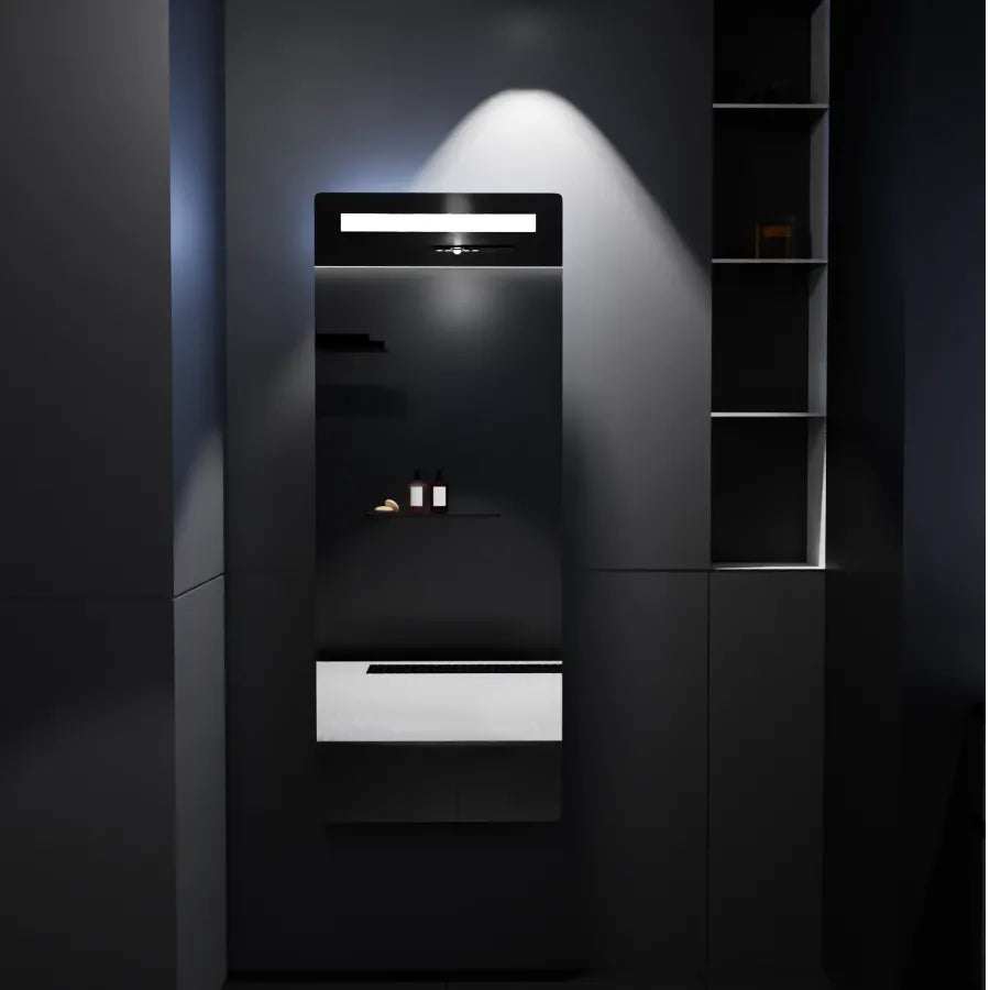 Obdélníkové LED zrcadlo, 60x150cm, Marcello Touch Dressing Couture