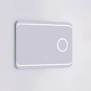 Obdélníkové LED zrcadlo, 80x60cm, Stella Touch, Demister System