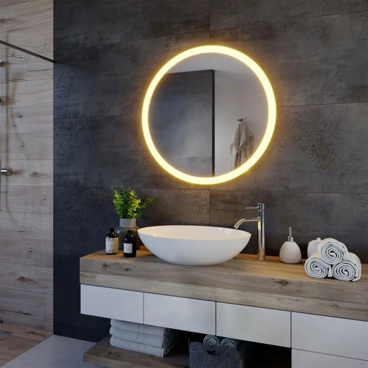 Kulaté LED zrcadlo, 50cm, Noxia Touch, Demister System, Stmívatelné