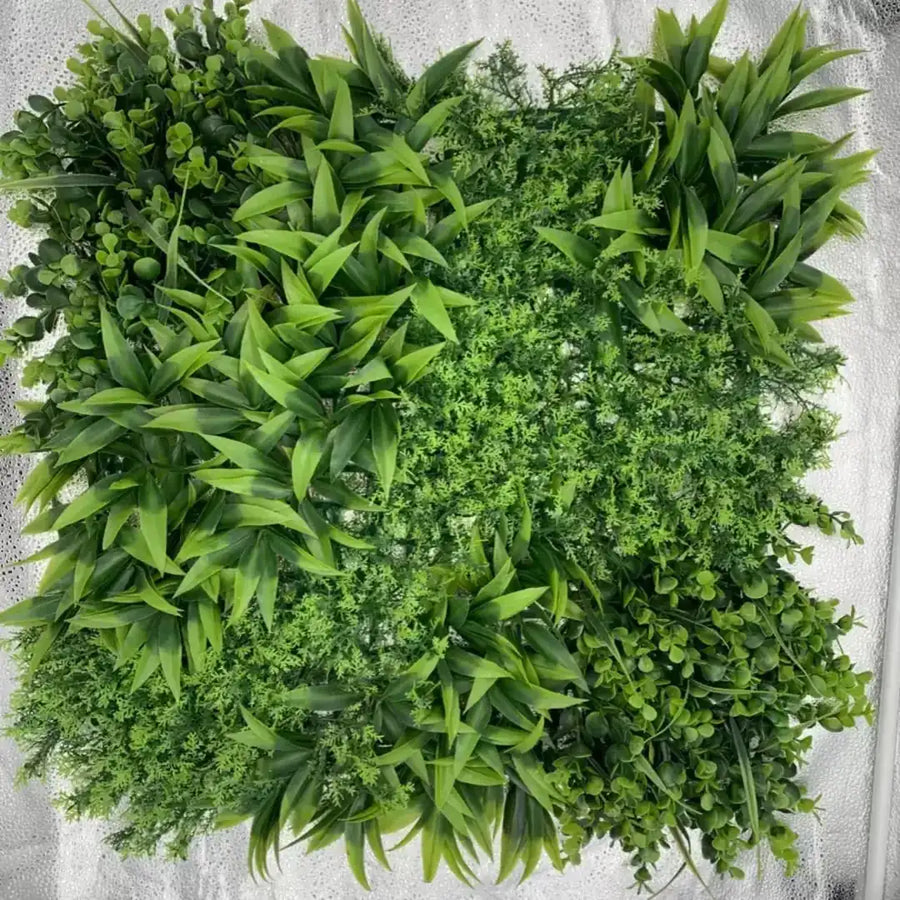 Umělý panel 50x50cm zelená