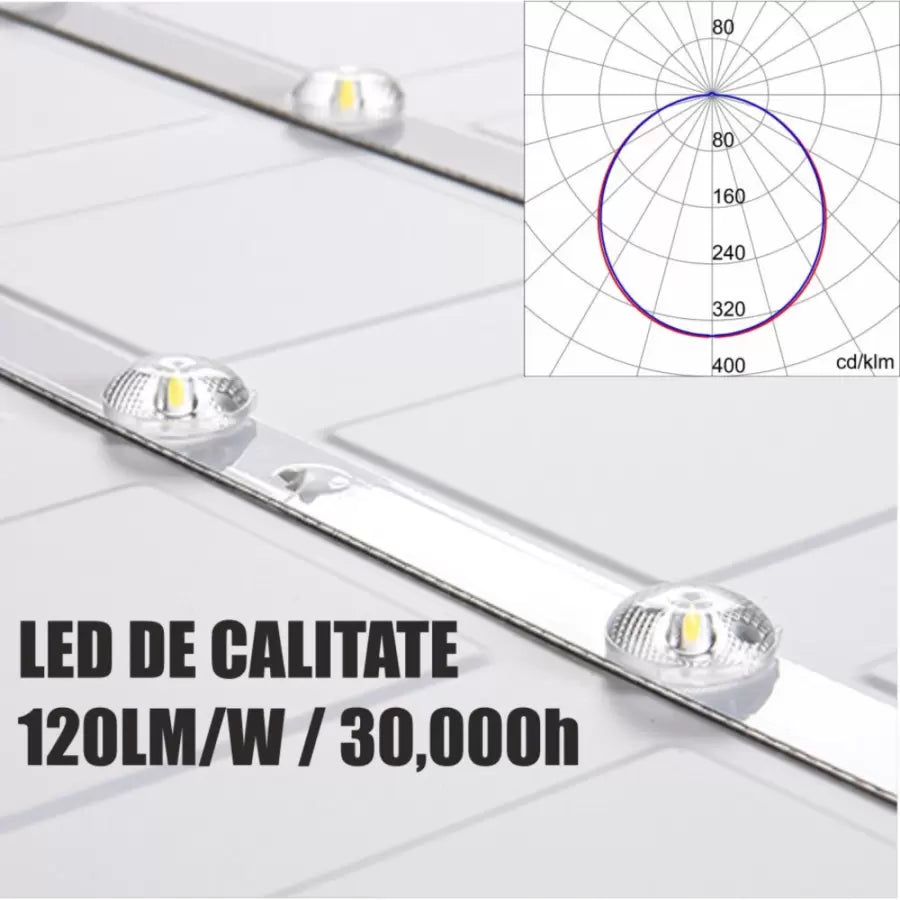 LED panel zabudovaný 15w studené bílé světlo