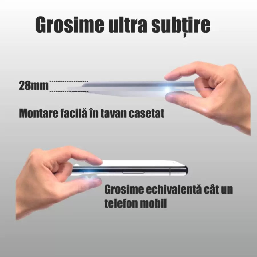 LED panel zabudovaný 15w studené bílé světlo