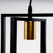 Pendul 4x E27 Black Archer E27