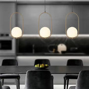 LOFT LOFT GALERIE Modern, 1x E27, zlatá bílá, kov, nastavitelná výška