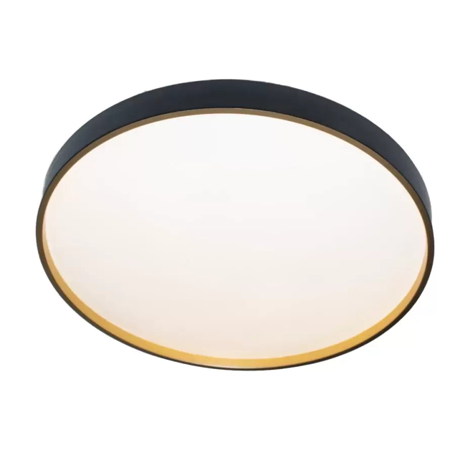 ASYA 24W, plastové, bílé a černé LED stropy