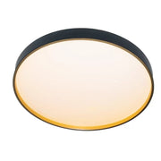 ASYA 24W, plastové, bílé a černé LED stropy