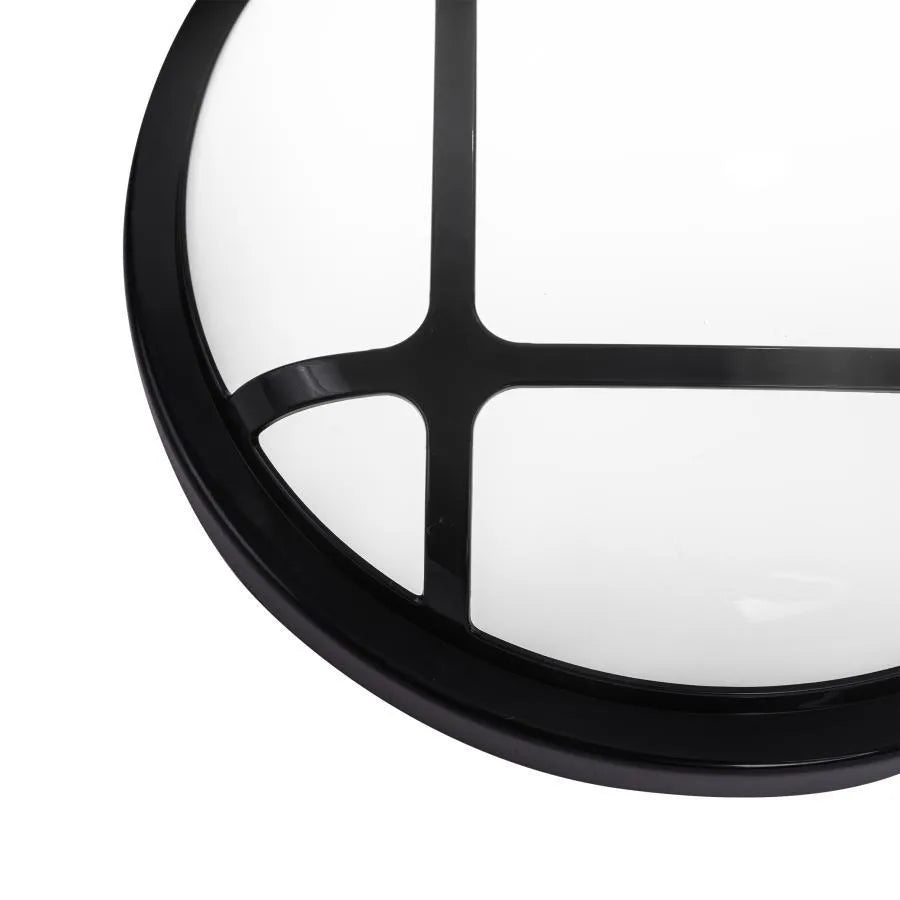 80 W Round LED stropní odolnost vůči černé a bílé